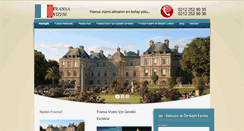 Desktop Screenshot of fransavizeofisi.com